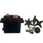 Servo analógico de engrenagem metálica de alto torque MG996R 55g 4,8V-6V 13kg/cm para avião RC, robô helicóptero de asa fixa, barco, modelos faça você mesmo