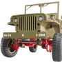 Upgraded Full Metal Front Rear Door Bridge Axle for JJRC C8815 1/10 Willys Army Truck Retro RC Car Vehicles Models Spare Parts Accessories