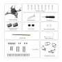 27.1g Flywoo Firefly16 / Firefly18 1S Nano Baby V3 Analog Tiny Ultralight RC FPV Racing Drone BNF with GOKU F405 ERVT 1S 5A 5in1 400mw ELRS AIO