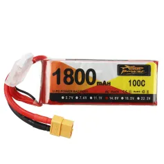 ZOP Power 14.8V 1800mAh 100C 4S LiPo Battery XT60 Plug for RC Drone