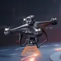 YLR/C S116 MAX WiFi FPV with LCD Screen Controller HD Dual Camera Servo Gimbal 360° Obstacle Avoidance Optical Flow Positioning Brushless RC Drone Quadcopter RTF