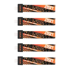 5 PCS /10 PCS BETAFPV 3.8V 260mAh 80C 1S LiHV Battery High Performance Z-Folding Process BT2.0 Connector for Air65 FPV Racing Drone