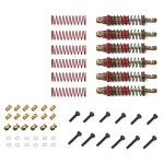 6PCS Upgraded Metal Oil Filled Shock Asborbers Dampers for FMS Cheyenne 6X6 11812 1/18 Crawler RC Cars Vehicles Models Spare Parts Accessories P24-BZ03