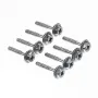 8PCS RC Car Parts Wheel Lock Blots M16060 for Eachine EC35 1/14 Vehicles Models Spare Accessories