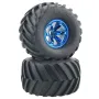 4Pcs Austar Wheel Tires Plastic Wheel Rims for 1/10 RC Crawler HSP HPI Car Parts