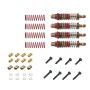 4PCS Upgraded Metal Oil Filled Shock Absorber Dampers for FMS 11810 Mogrich 1/18 Off-Road RC Cars Vehicles Models DIY Modification Spare Parts Accessories P24-BZ02