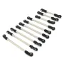 10PCS Upgraded Metal Linkage Rods Adjustable for HB Toys R1001 R1002 R1003 1/10 RC Car Vehicles Models Spare Parts