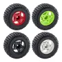4PCS D232 Upgraded Off-Road Tires Wheels for 1/8 1/10 Short Course Truck RC Cars Vehicles Models Parts Accessories