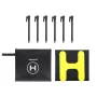 Sunnylife 80CM Landing Pad with Fixing Nails Double Sided Waterproof Foldable Parking Apron for DJI Mavic 3 Pro / Phantom 4 Pro / Autel EVO II / FIMI X8SE 2022 Drone