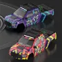 PT14R 1/14 2.4G 4WD 4CH RC Car Off-Road Climbing Truck High Speed Full Proportional Vehicles Model RTR Toys W/ Head Light
