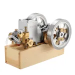 Eachine ET7 Horizontal Hit and Miss Complete Gas Engine Model STEM Upgrade Engine Toys