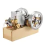 Eachine ET7 Horizontal Hit and Miss Complete Gas Engine Model STEM Upgrade Engine Toys
