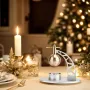 NIKOLATOY Steam Heating Thermal Energy Rotating Flying Ball Steam Engine Model Ornaments Physics Experiment Science Discovery Production Invention Desktop Decorations Collection Toys