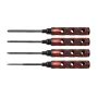 RJX 4PCS Hollow Handle Hex Screw driver Tools Kit Set 1.5mm / 2.0mm / 2.5mm / 3.0mm for RC Models Car Boat Airplane