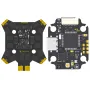 20*20mm iFlight Borg 5S Flight Controller 5V 12V BEC with 60A 60RS ESC 4-8S Stack Built-in ELRS 2.4GHz Receiver for FPV Racing Drone