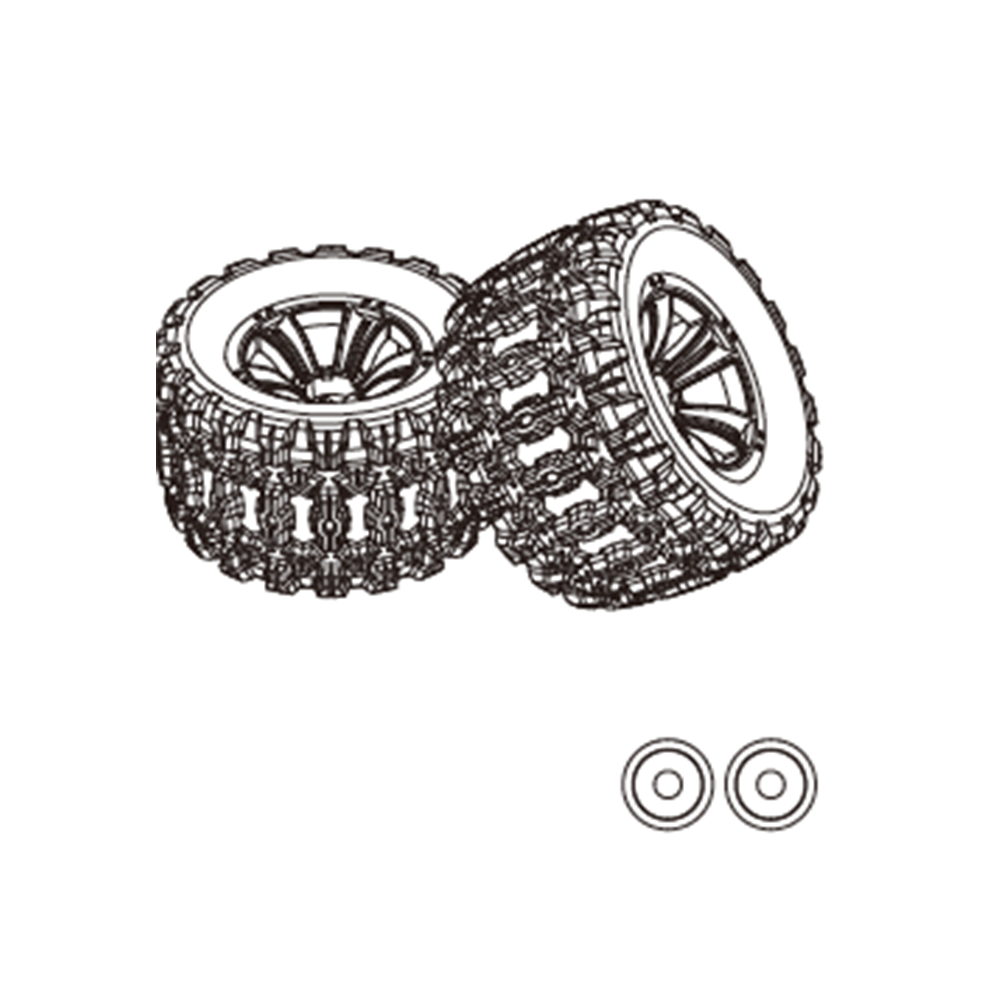 1015A Wheels Tires