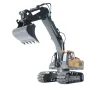 1044 RC Grävmaskin 1/20 2.4GHz 9CH RC Bil Bygglastbil Ingenjörskonst 40min Speltid Fordon Med Ljus Musik Presentleksaker För Barn