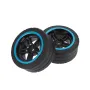 2PCS Wltoys 104072 1/10 RC Car Spare Tires Wheels 2098/2099 Vehicles Models Parts Accessories