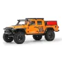 CROSSSRC EMO X4 1/8 2.4G 4WD 50 km/u RC-auto Rock Crawler Big Leopard Off-Road Klimwagen LED-licht Pick-up Reddingsvoertuigen Modellen Speelgoed Voor Achter Geblokkeerd Differentieel