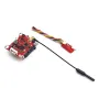 EWRF 5.8GHz 48CH 2W 30mm*30mm FPV Transmitter VTX Module Ultra-high Power 2000MW Built-in Microphone Support OSD for Fixed Wing FPV Drone Long Rang