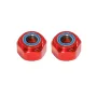 2PCS Upgrade Parts Accessories 12mm Aluminum Alloy Front Wheel Bearing Hexagonal Connector for TAMIYA DT03 1/10 RC Car Parts