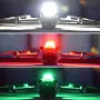 Lampada di segnalazione di avvertimento con luce flash a LED per volo notturno, lampeggiante stroboscopico anticollisione per drone DJI Mini 3 PRO / Mini 2 / AIR 2S / DJI AVATA / FIMI X8 SE / FIMI X8 MINI