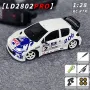LDRC 2802 PRO RTR 1/28 2.4G RWD Drift RC Car Gyro LED Light On-Road Mini Full Proportional Racing Micro Classic Vehicles Models Toys