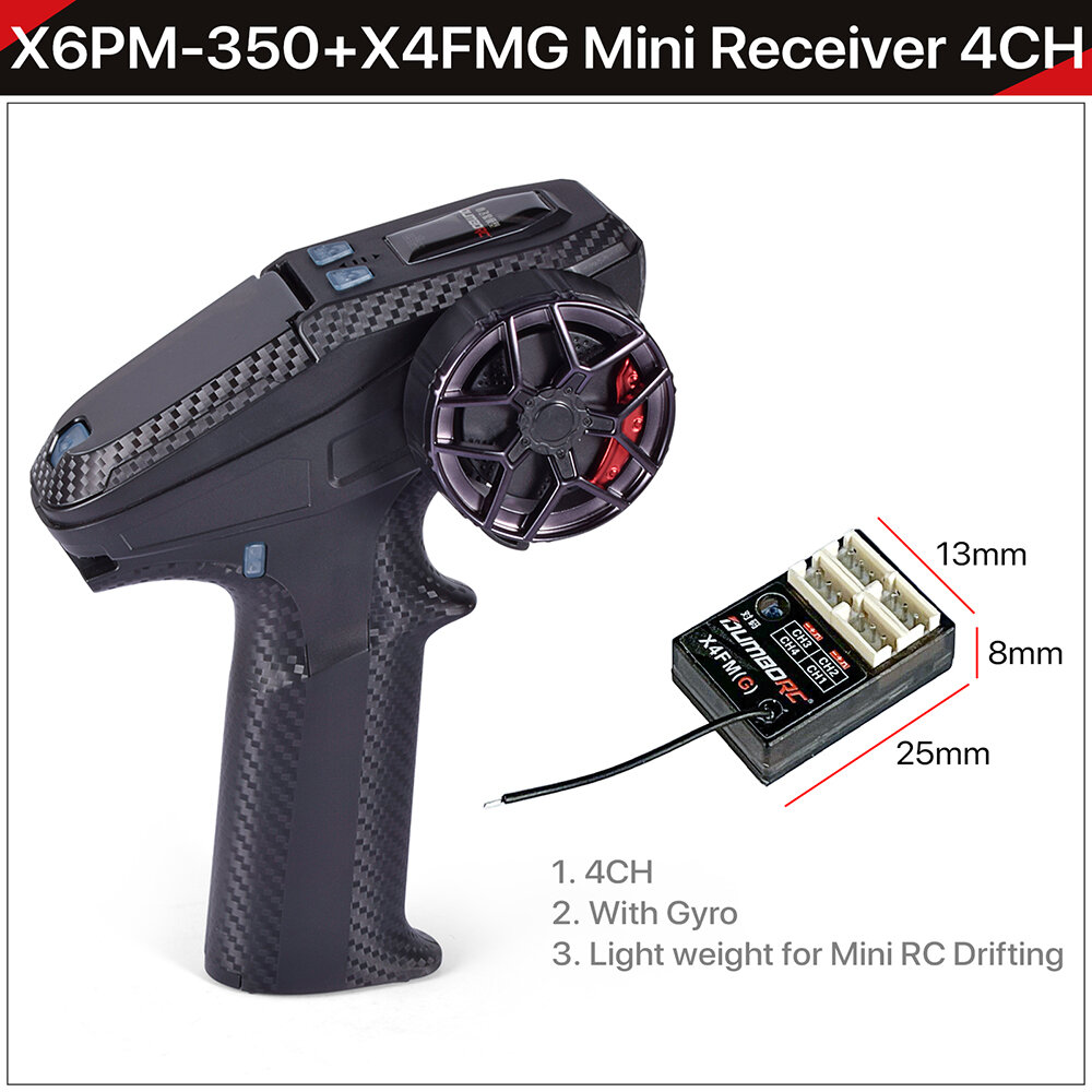 X6PM-350+X4FM(G) Receiver
