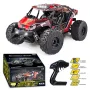 HS 18431 18432 Brushless RTR 1/18 2.4G 4WD 52km/h RC Car Full Proportional LED Light Off-Road Monster Truck Vehicles Models Toys
