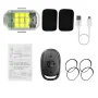 KFPLAN M3 Universal Night Flying LED Flash Light Wireless Control Rechargeable Warning Signal Lamp AntiCollision Strobe Blinker for DJI Mini 3 PRO / Mavic 3 / Mini 2 / FIMI X8 SE / Hubsan ZINO PRO Drone