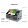 HOTA D6 DC 325W*2 15A*2 듀얼 채널 LiPo 배터리 충전기(NiZn/Nicd/NiMH 배터리용 무선 충전 기능 포함)