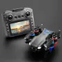 WLRC M9 WiFi FPV with 12.5cm LCD Screen Controller HD Dual Camera Servo Gimbal Optical Flow Positioning Brushless Foldable RC Drone Quadcopter RTF