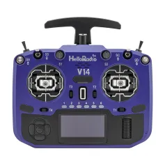 HelloradioSky V14 MAX R9 2.4GHz Încorporat 1000mW ELRS / 4IN1 CNC Metal RDC90 Gimbal Open Source Transmițător radio EdgeTX Ecran OLED pentru FPV Racing Drone