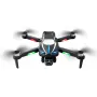 WLRC M2 Three Camera WiFi FPV with HD 3 Lens Electric Adjustment 360° Obstacle Avoidance Optical Flow Positioning LED Horse Racing Lights Brushless Foldable RC Drone Quadcopter RTF