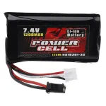 HS 7.4V 1200mAh 25C 2S Li-ion Battery for 18301 18302 18311 18312 18322 RC Car