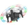 FX-41 AURORA BALL Light Ring 360° Stunt Spin Altitude Hold Mode LED Circle Protection Kids Gifts 2.4G 4CH 6-Axis Remote Control RC Toys Drone Quadcopter RTF