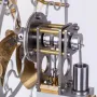 STARPOWER YH003 4-Blades Retro Fan Thermal Power Stirling Engine Model Physics Experiment Science Discovery Production Invention Gift Collection Toys