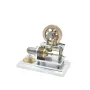 J06G Bee Series Mini Horizontal Stirling Engine Model Physics Science Experiments for Children