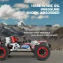 Wltoys 124028 RTR 1/12 2.4G 4WD 60km/h Brushless RC Car Desert Off-Road Truck Metal Chassis Full Proportional LED Light Vehicles Models Toys