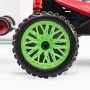 4PCS Upgraded Tires Wheel Rims for ARRMA TYPHON GROM ARA2106 1/18 2S RC Cars Vehicles Models Spare Parts Accessories W208