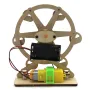 Wooden Ferris Wheel Model Assembly Kit DIY Children's Science Experiment Education Toy Student Technology Small Production
