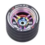 Universal Remote Control Full Metal Handwheel Steering Wheel for FUTABA 4PX SANWA MT4 Flysky NB4 WFLY X9 Transmitter
