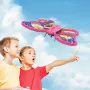 E0-25 Flying Glitter Butterflying Intelligent Gravity Sensor Obstacle Altitude Hold Mode 360° Filp Colorful LED Lighting 2.4G 4CH RC Toys Kids Gift Drone Quadcopter RTF