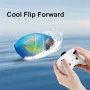 JJRC S8 RTR 2.4G RC Boat Stunt Mini Speedboat LED Light 360° Rotation Remote Control Racing Ship Waterproof Kids Children Toys Vehicle Models