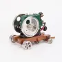 OKMO 1/8 3.6CC Mini Vintage Single Cylinder Four-Stroke Gasoline Engine Model 1140 w/ Trailer Version Science Discovery Toys