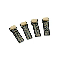 4PCS DeepSpace PHLUX 2-3S Bandă de lumină LED colorată 3-5V pentru dronă de curse RC FPV de 5 inci