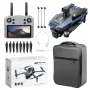 YLR/C S819 PRO GPS 6KM 5G Repeater Digital FPV with Real 2.7K HD Camera 3-Axis EIS Mechanical Gimbal 360° Obstacle Avoidance 5inch Touchable LCD Screen Controller Brushless Foldable RC Drone Quadcopter RTF