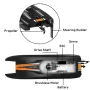 Volantexrc Brushless Atomic RTR 2.4G 792-6 RC Boat 60km/h Waterproof Reverse Water-Cooled ABS Unibody Hull Vehicles Models Pool Lakes Toys