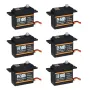 6PCS EMAX ES3005 42g Metal Analog Servo for RC Airplane Waterproof
