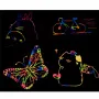 10PCS Funny Scratch Painting Notebook DIY Drawing Toy Big Blow Children Paper Art Educational Toys